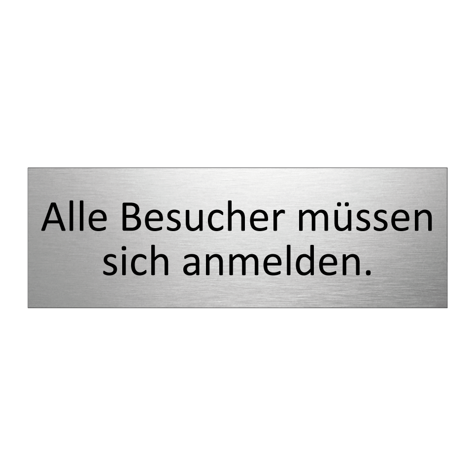 Alle Besucher müssen sich anmelden.