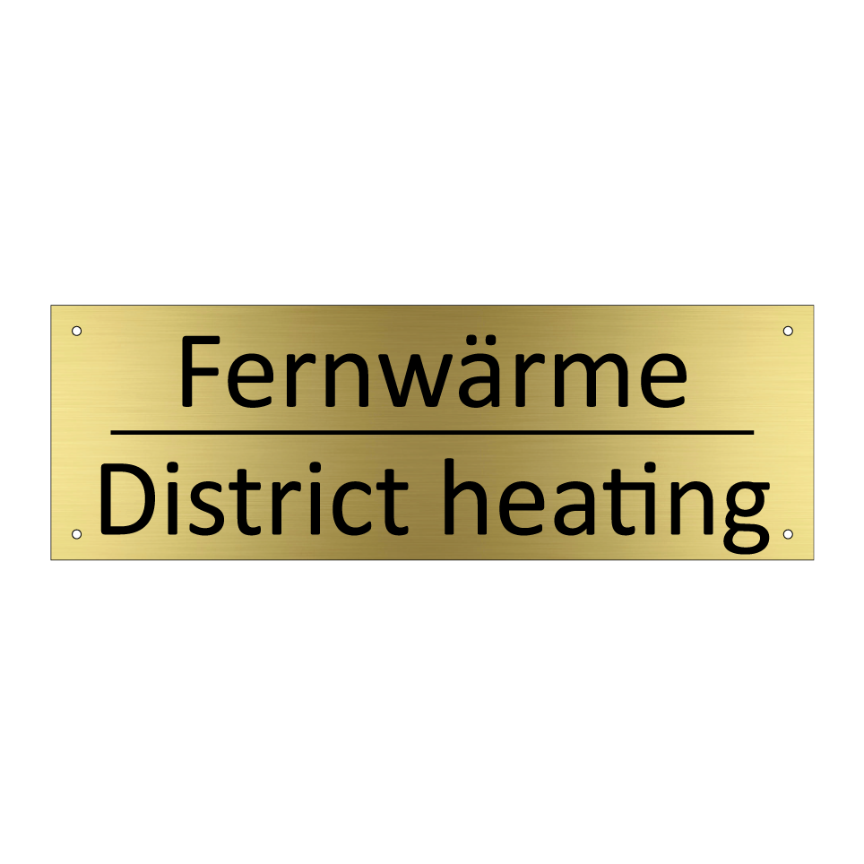 Fernwärme - District heating