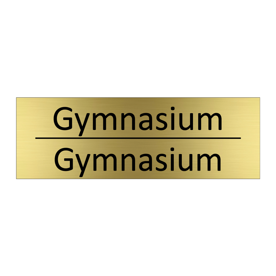 Gymnasium - Gymnasium