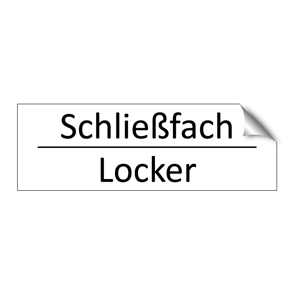 Schließfach - Locker