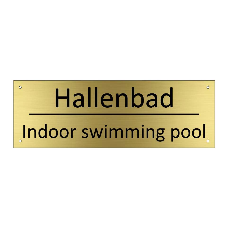 Hallenbad - Indoor swimming pool
