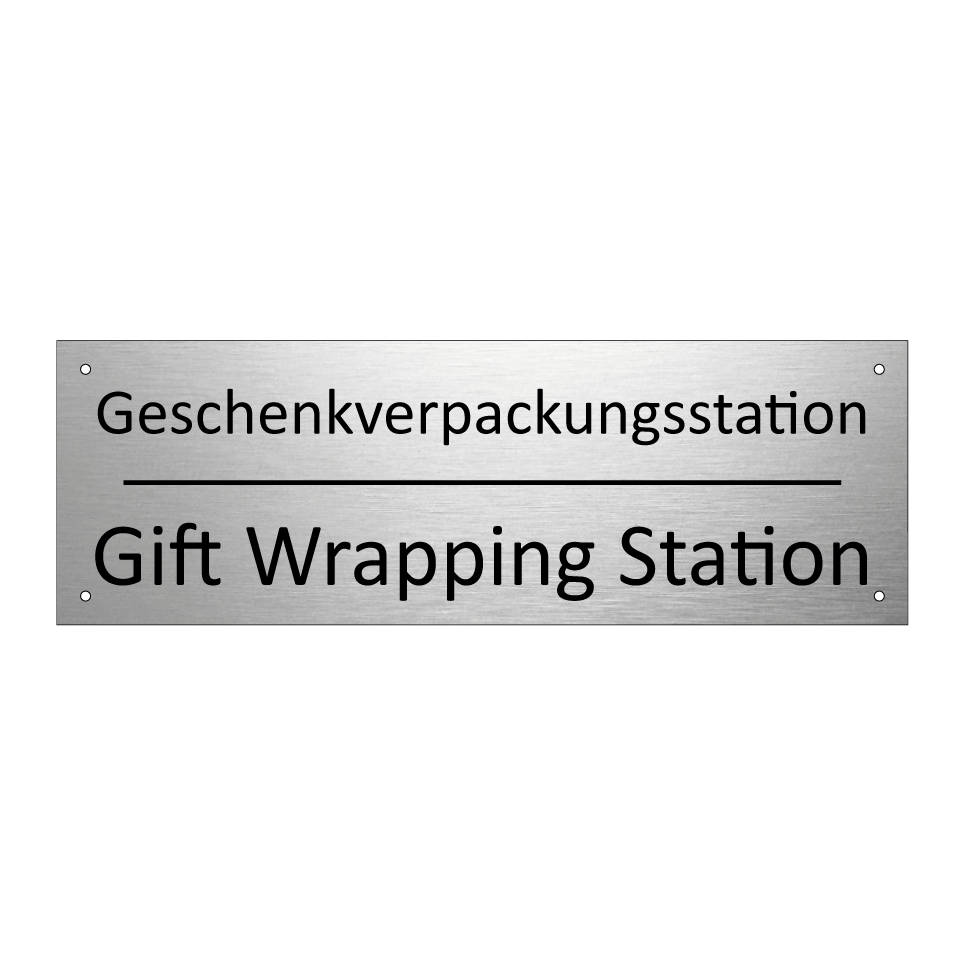 Geschenkverpackungsstation - Gift Wrapping Station