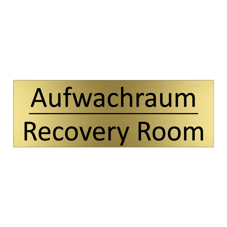 Aufwachraum - Recovery Room