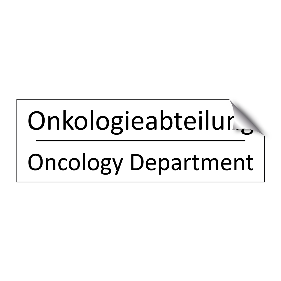 Onkologieabteilung - Oncology Department