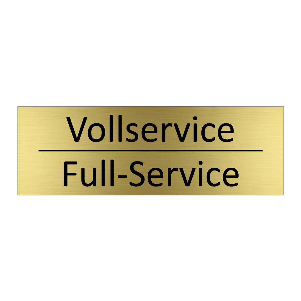 Vollservice - Full-Service