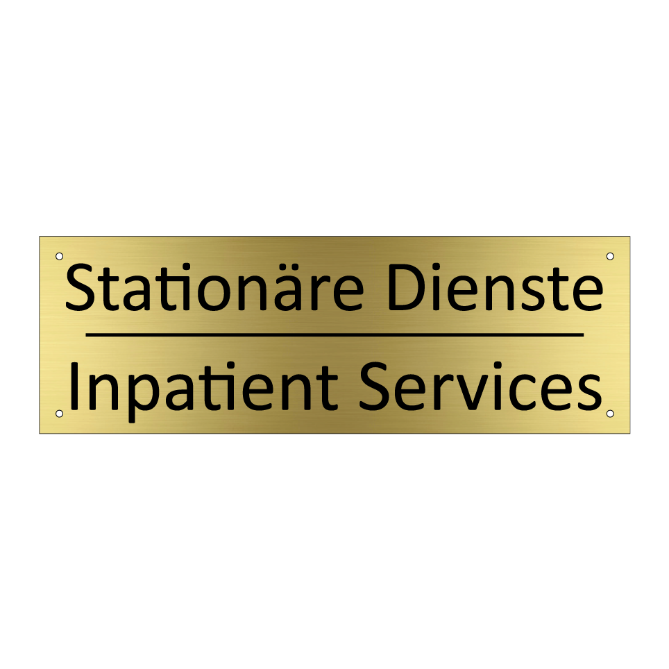 Stationäre Dienste - Inpatient Services