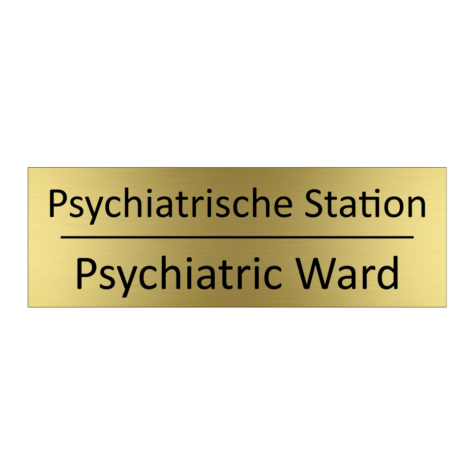 Psychiatrische Station - Psychiatric Ward