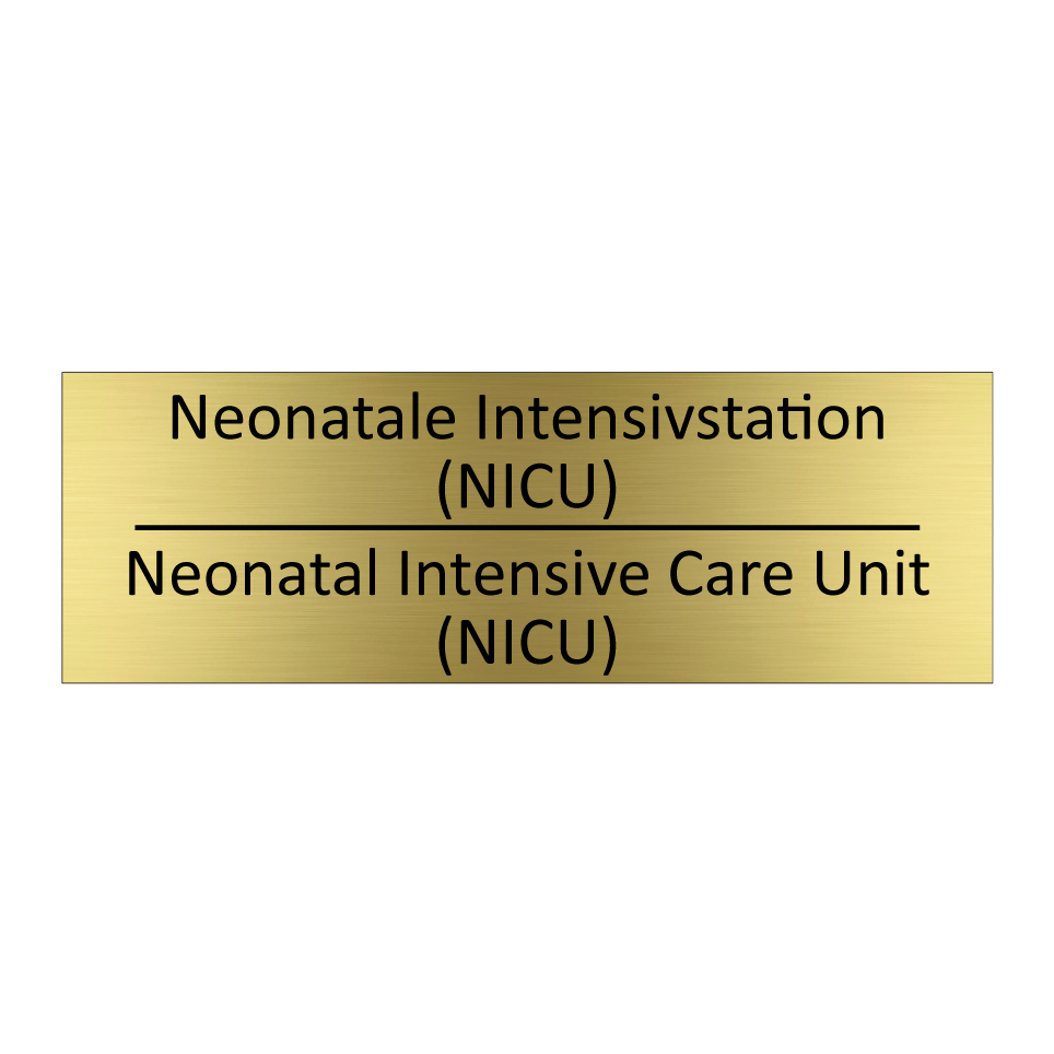 Neonatale Intensivstation (NICU) /.../ - Neonatal Intensive Care Unit (NICU) /.../