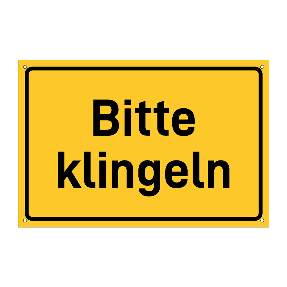 Bitte klingeln