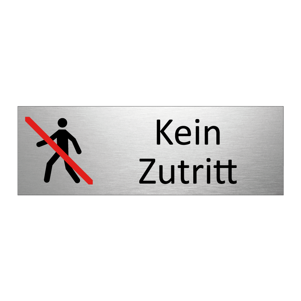 Kein Zutritt