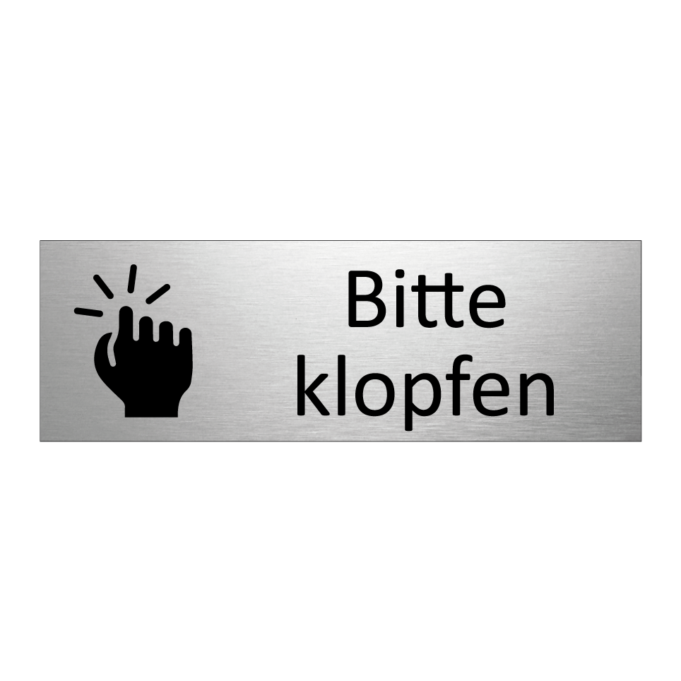 Bitte klopfen