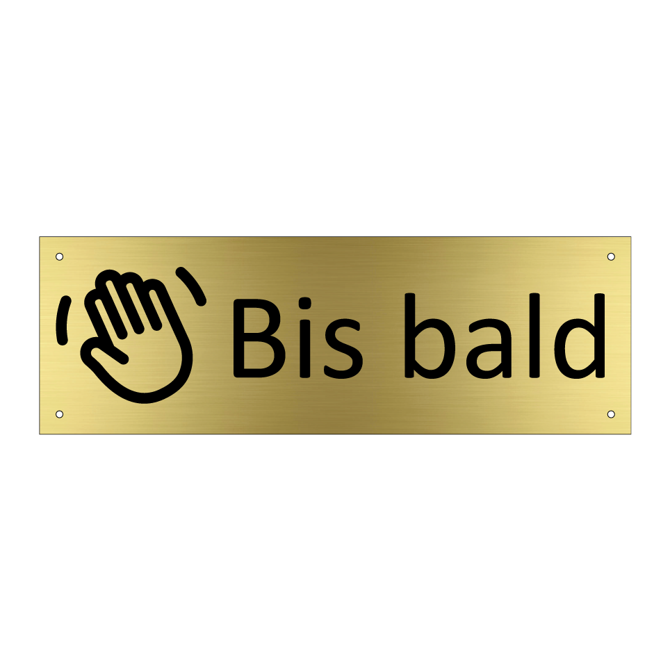 Bis bald