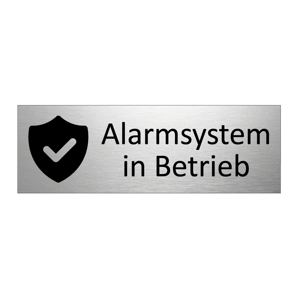 Alarmsystem in Betrieb