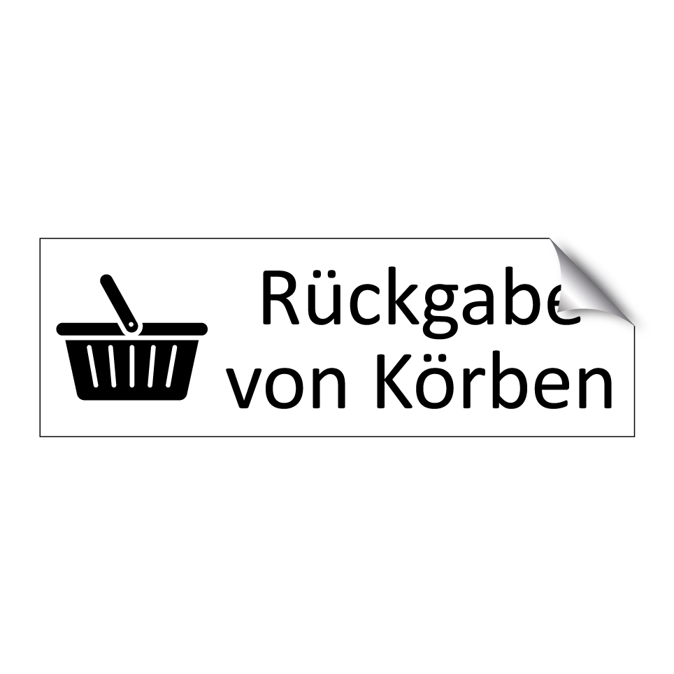 Rückgabe von Körben