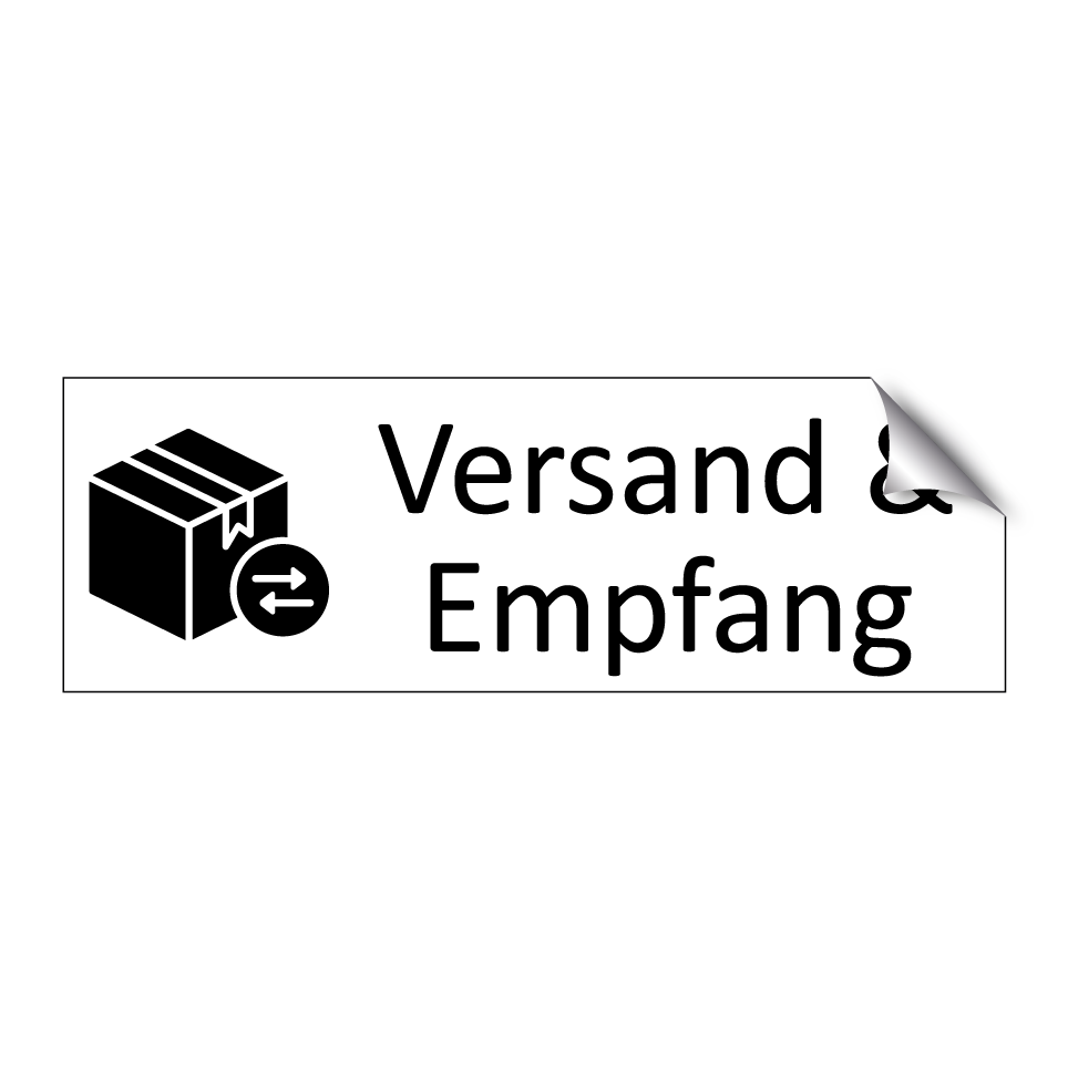 Versand & Empfang