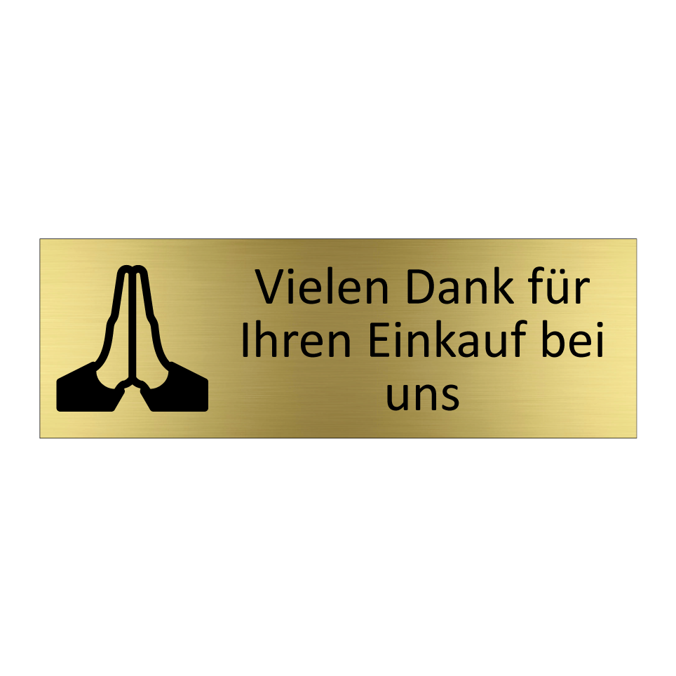 Vielen Dank für Ihren Einkauf bei uns