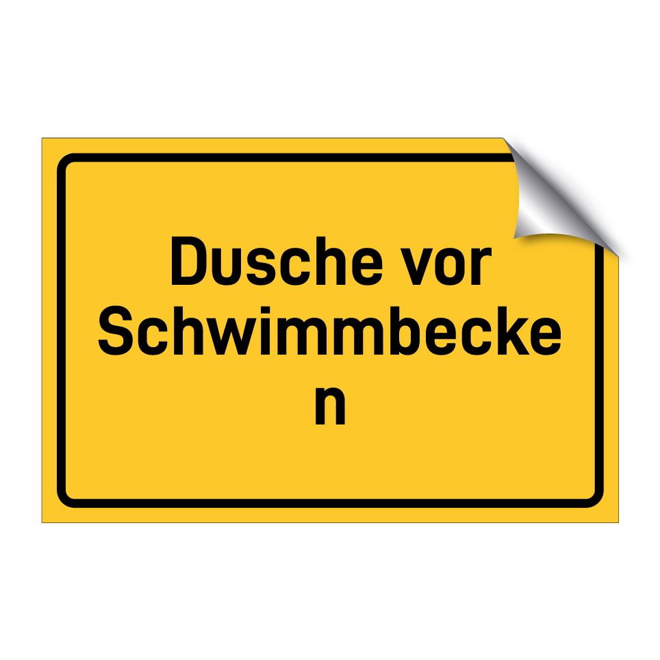 Dusche vor Schwimmbecken