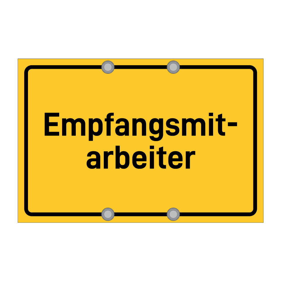 Empfangsmit- arbeiter