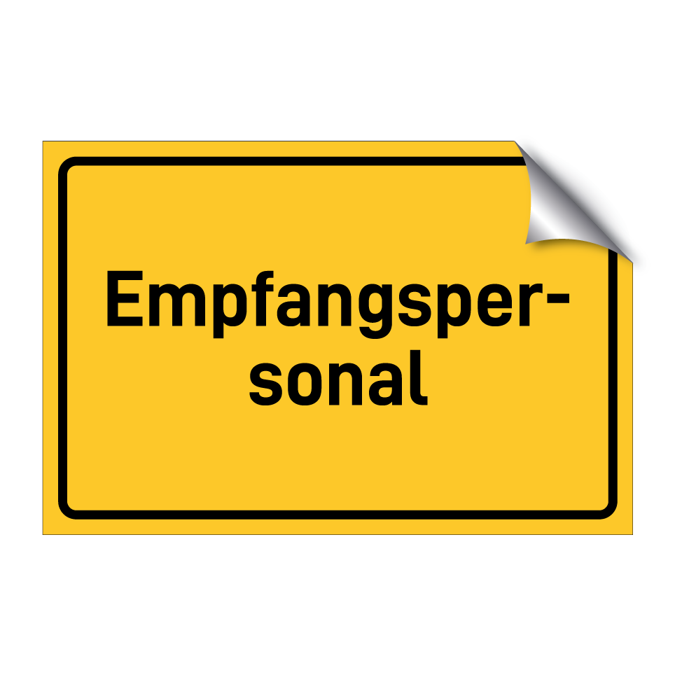 Empfangsper- sonal