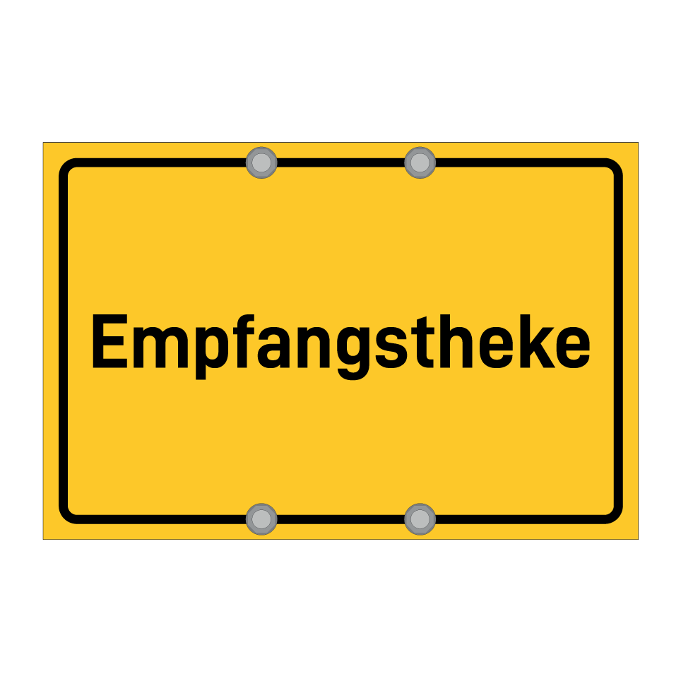 Empfangstheke