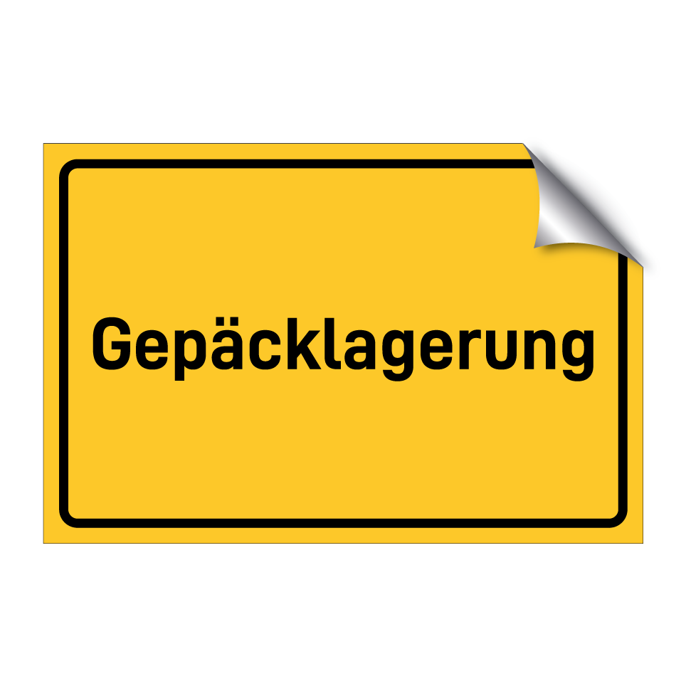 Gepäcklagerung