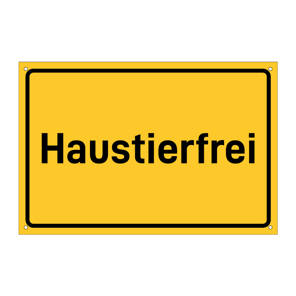 Haustierfrei