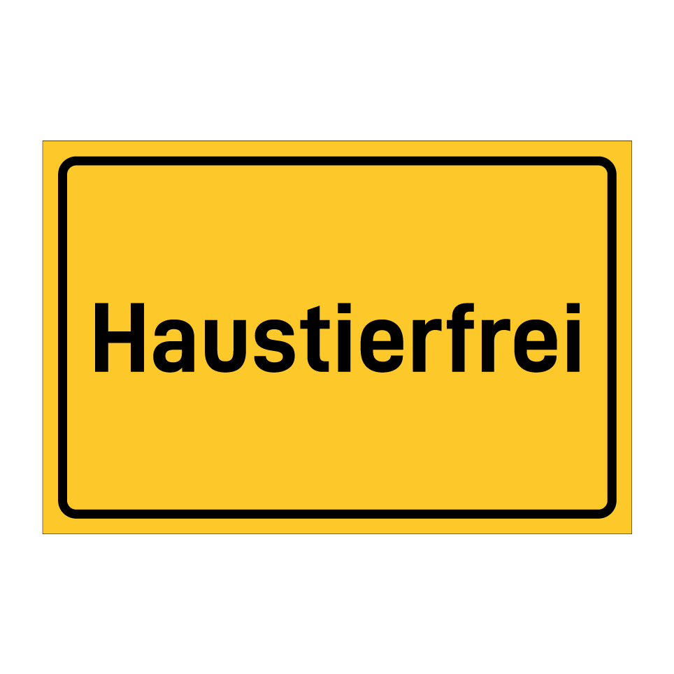 Haustierfrei