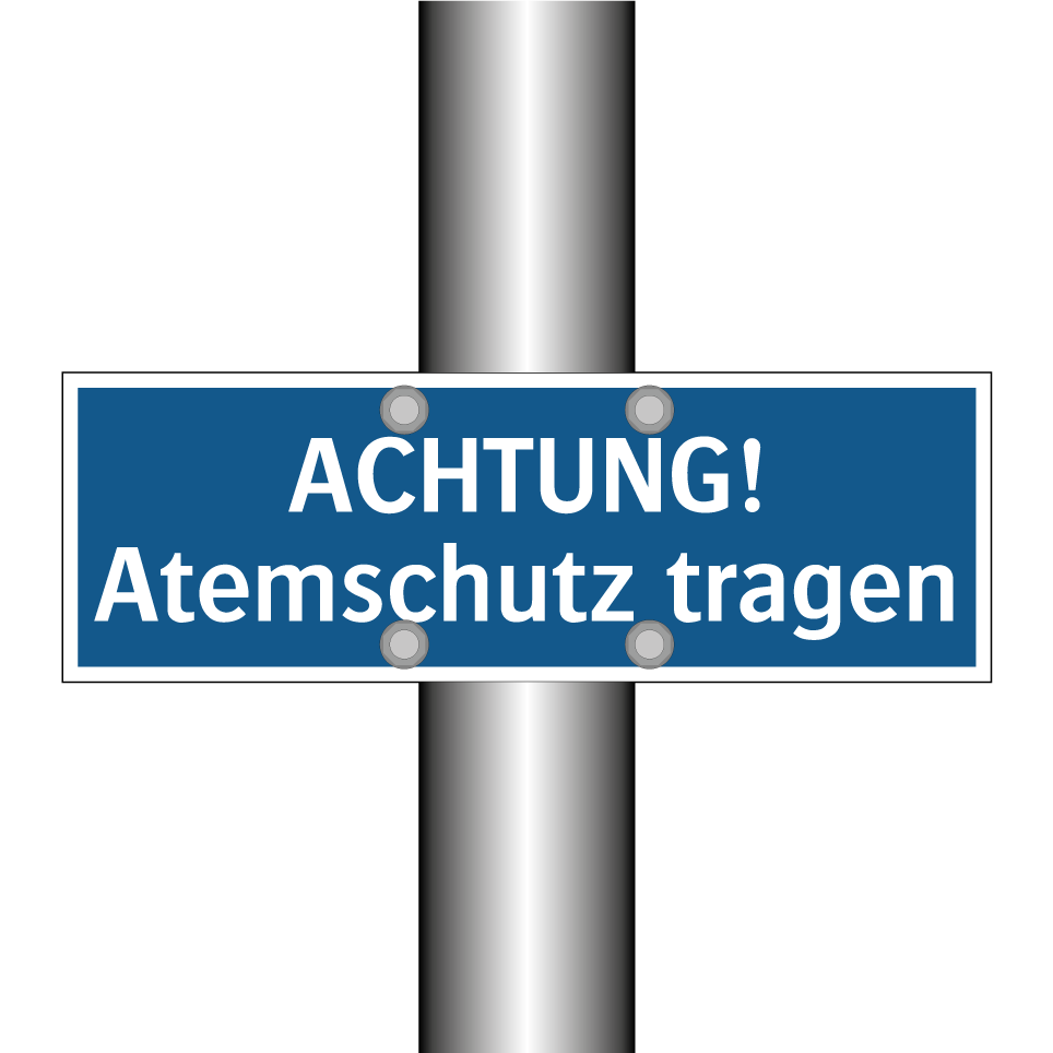ACHTUNG! Atemschutz tragen