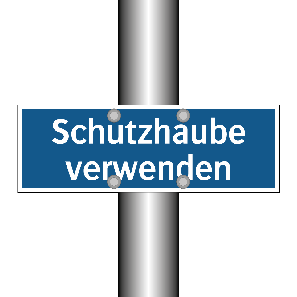 Schutzhaube verwenden