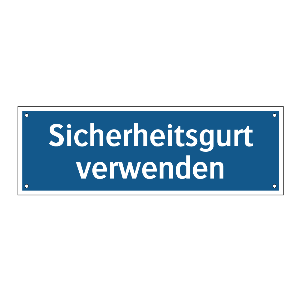 Sicherheitsgurt verwenden