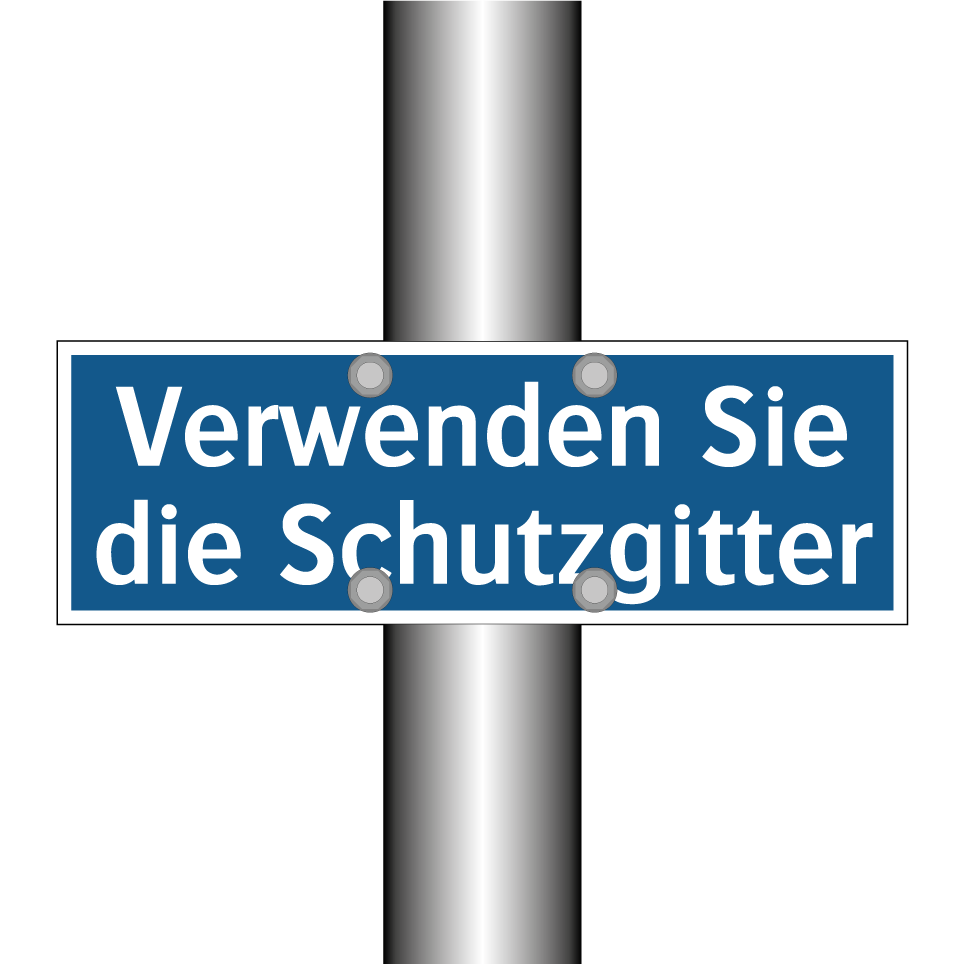 Verwenden Sie die Schutzgitter