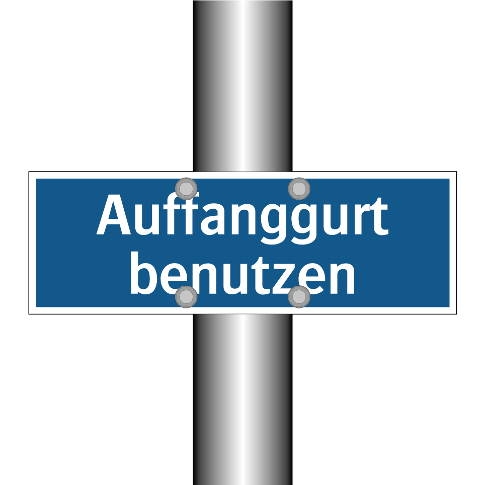 Auffanggurt benutzen