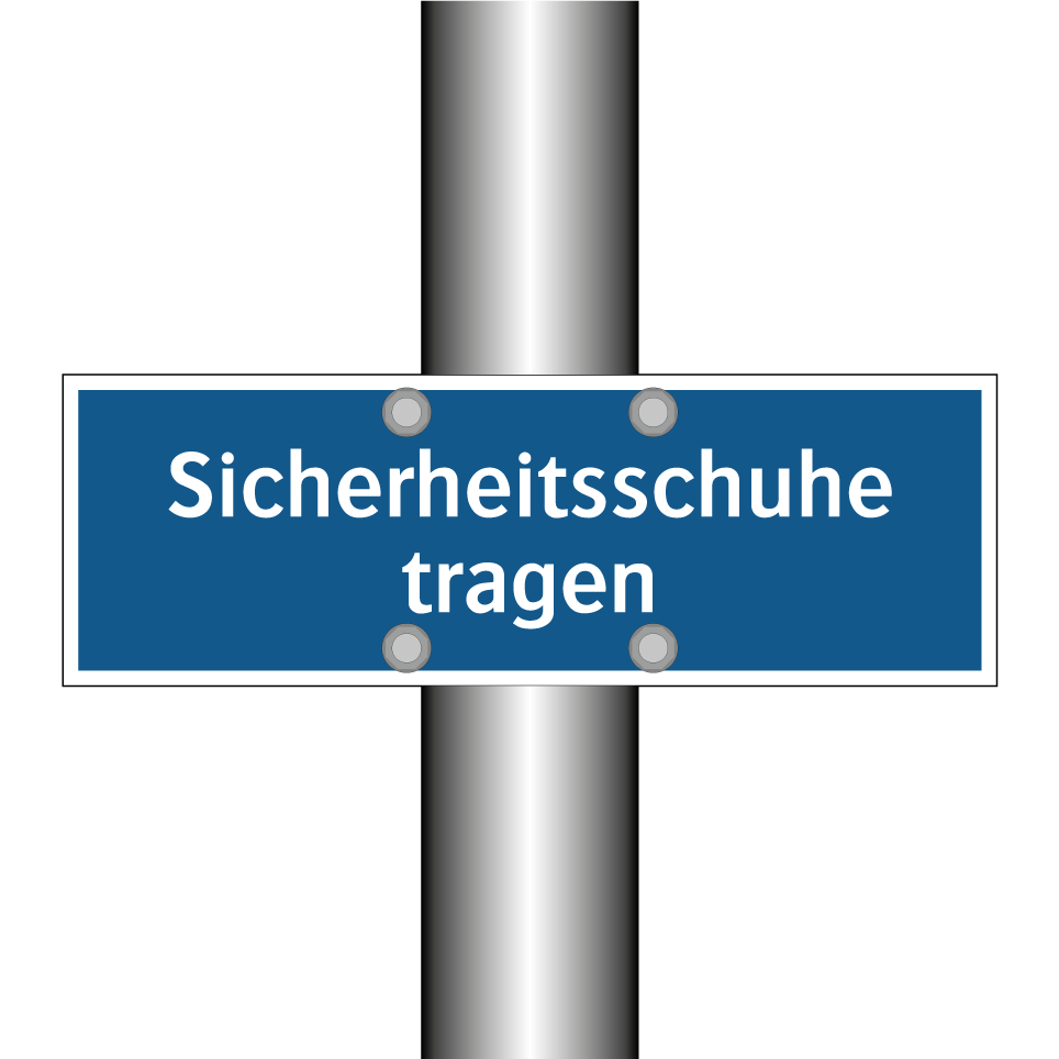 Sicherheitsschuhe tragen