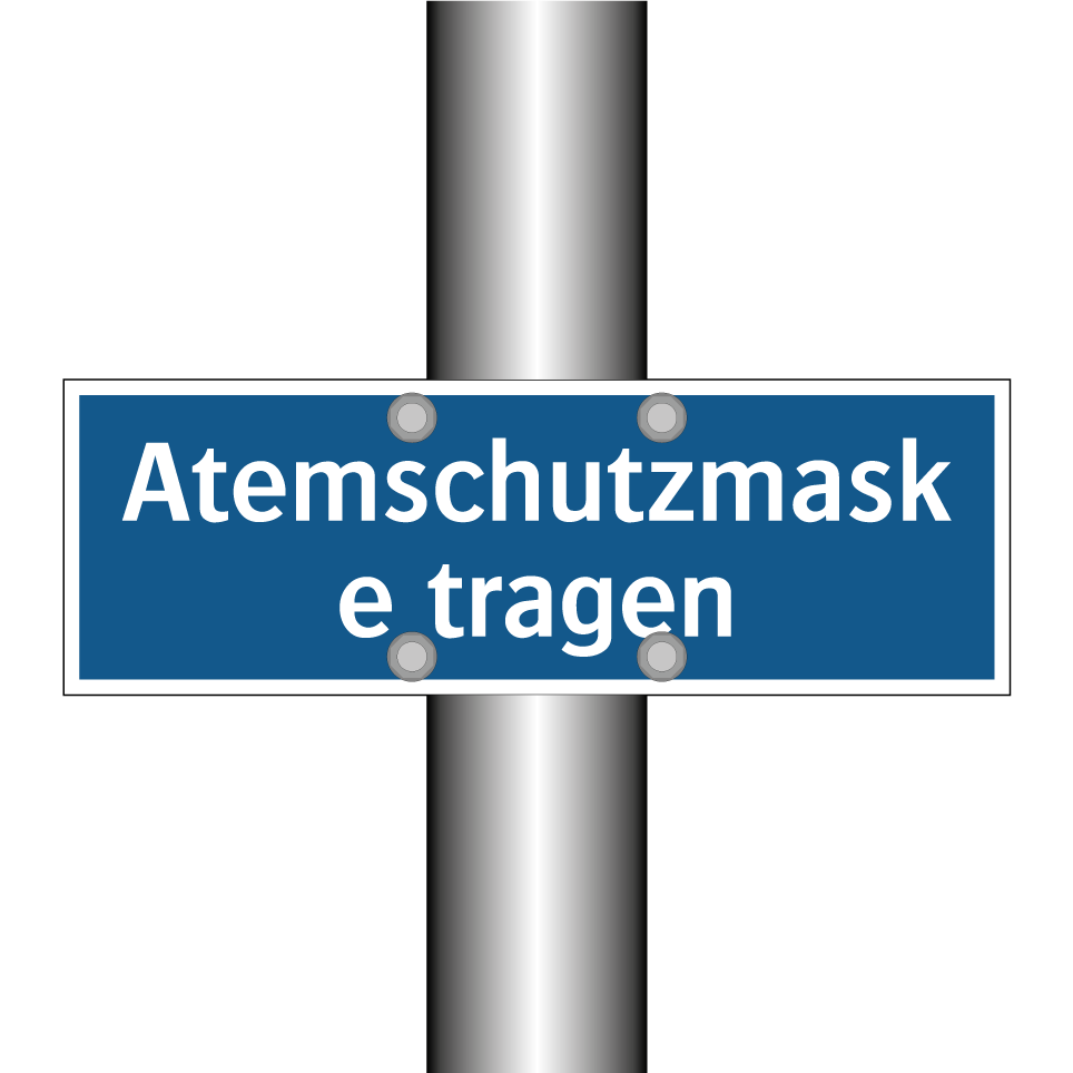 Atemschutzmaske tragen