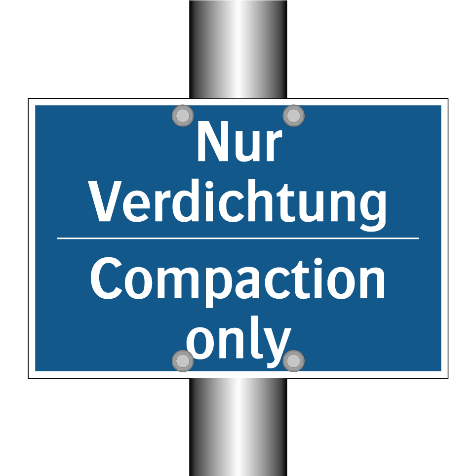 Nur Verdichtung - Compaction only