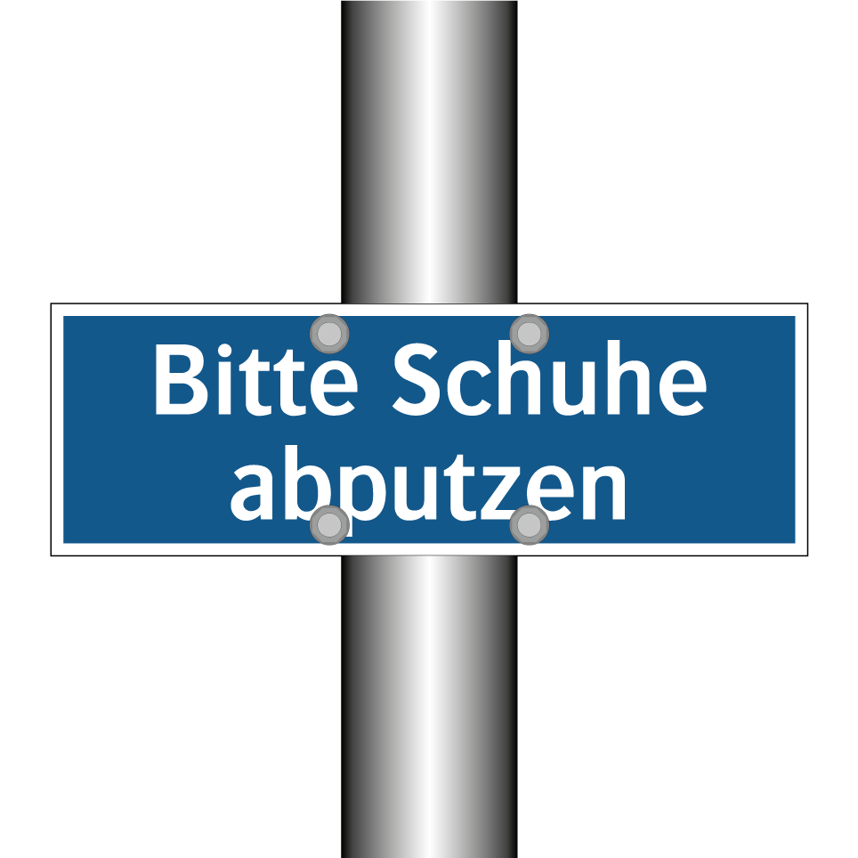 Bitte Schuhe abputzen
