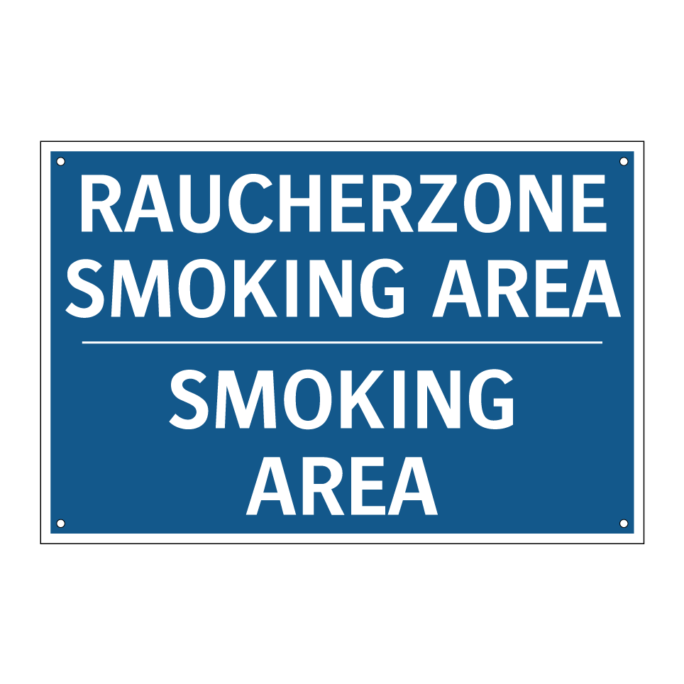 RAUCHERZONE SMOKING AREA - SMOKING AREA