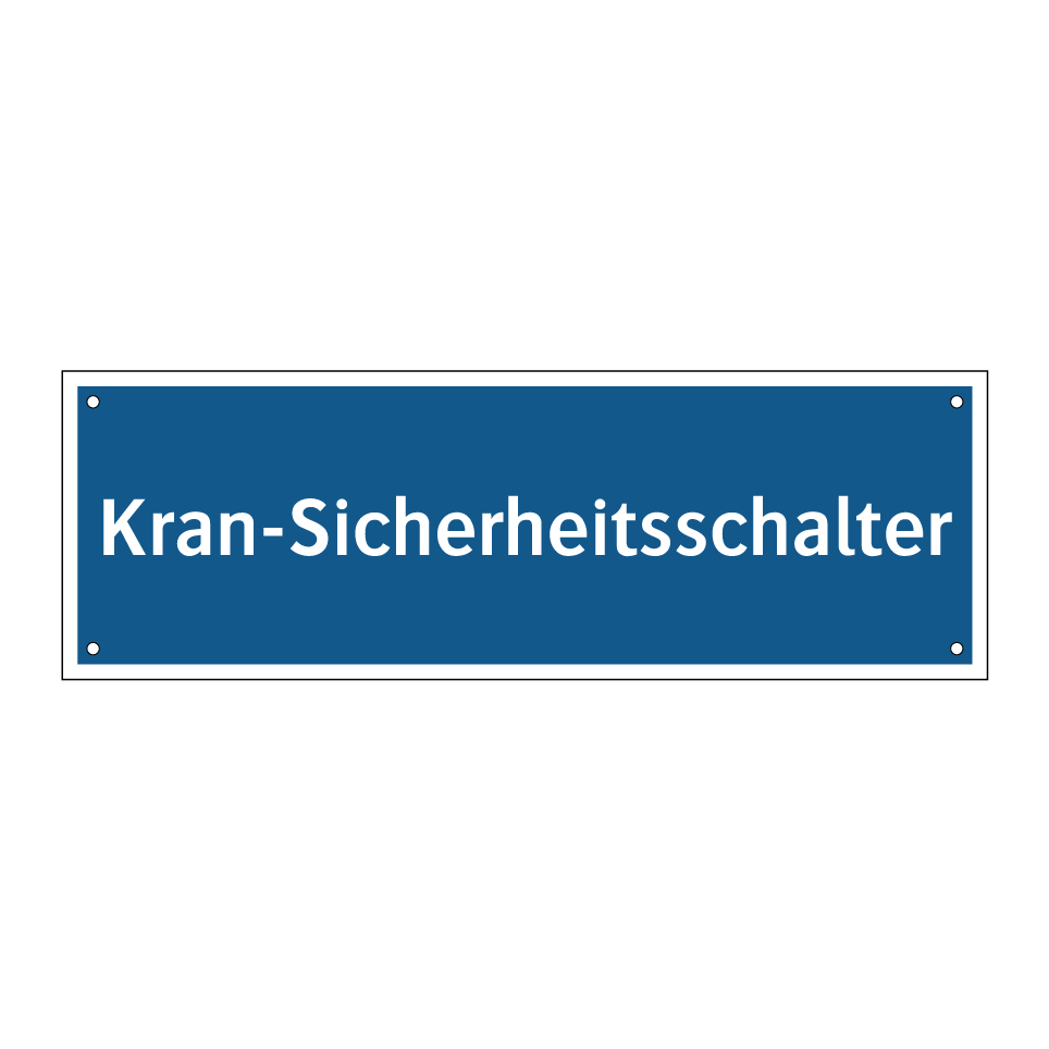 Kran-Sicherheitsschalter