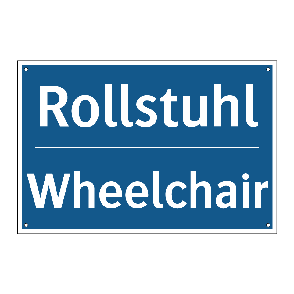 Rollstuhl - Wheelchair