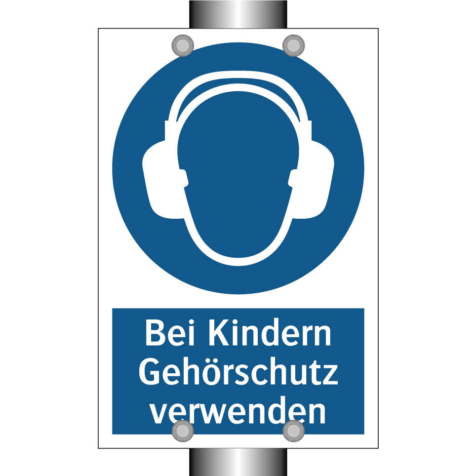 Bei Kindern Gehörschutz verwenden