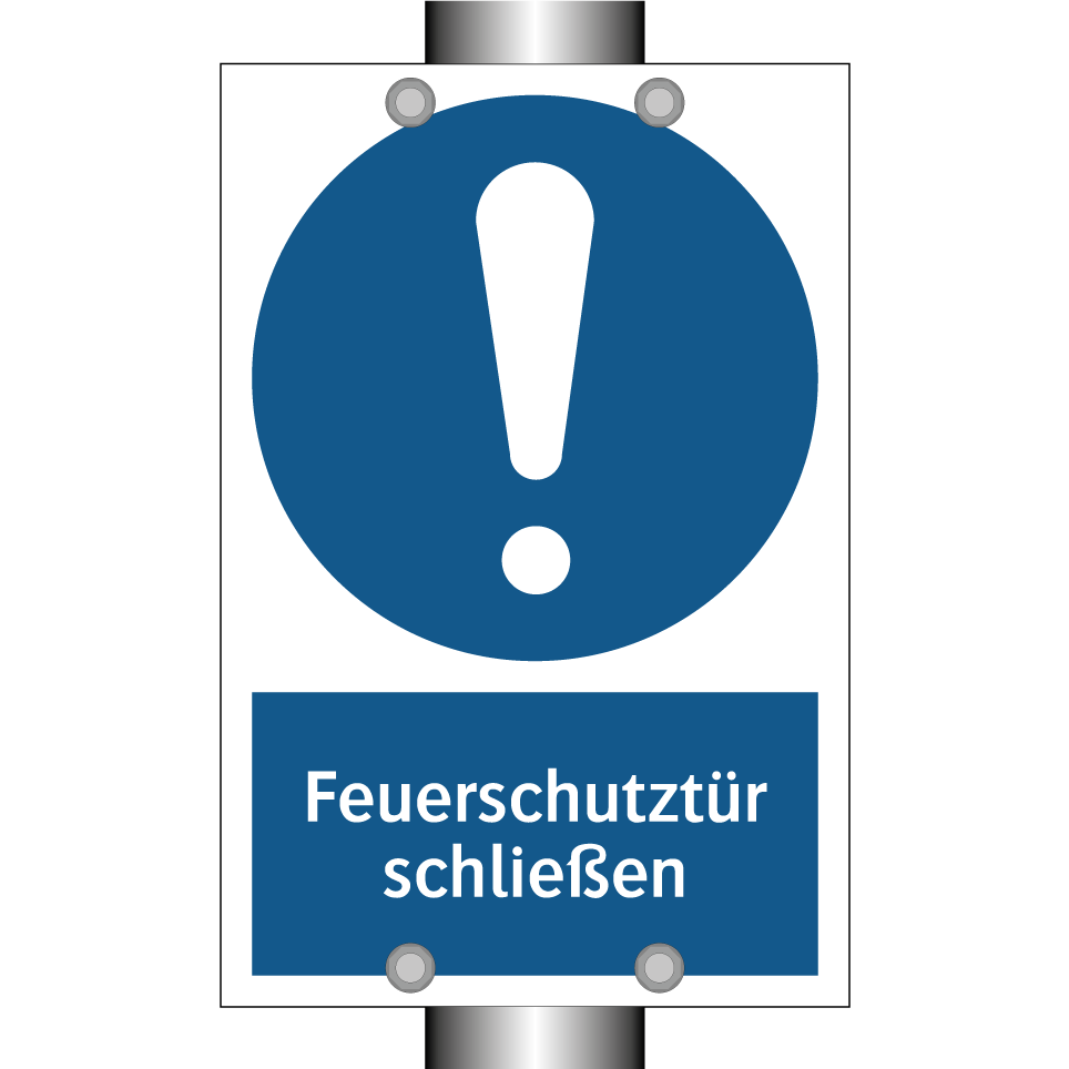 Feuerschutztür schließen