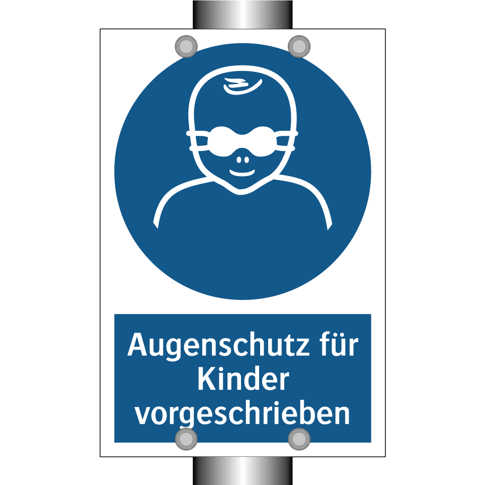 Augenschutz für Kinder vorgeschrieben