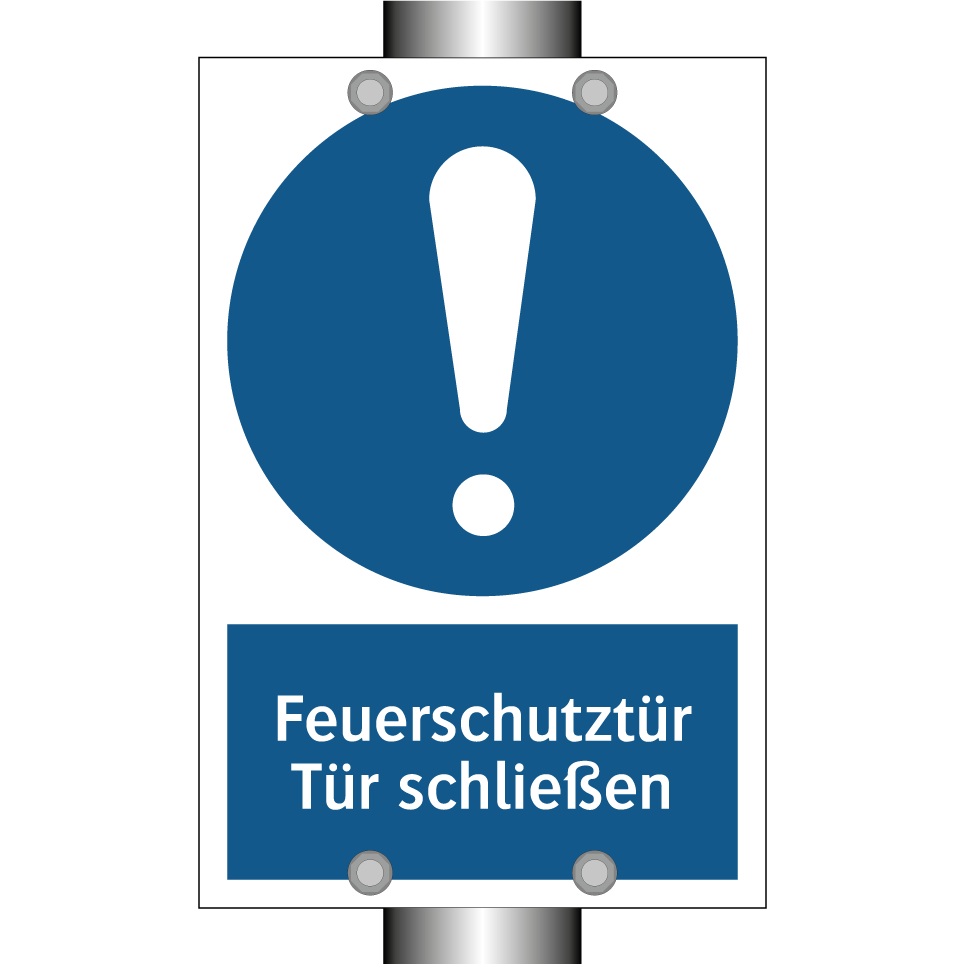 Feuerschutztür Tür schließen