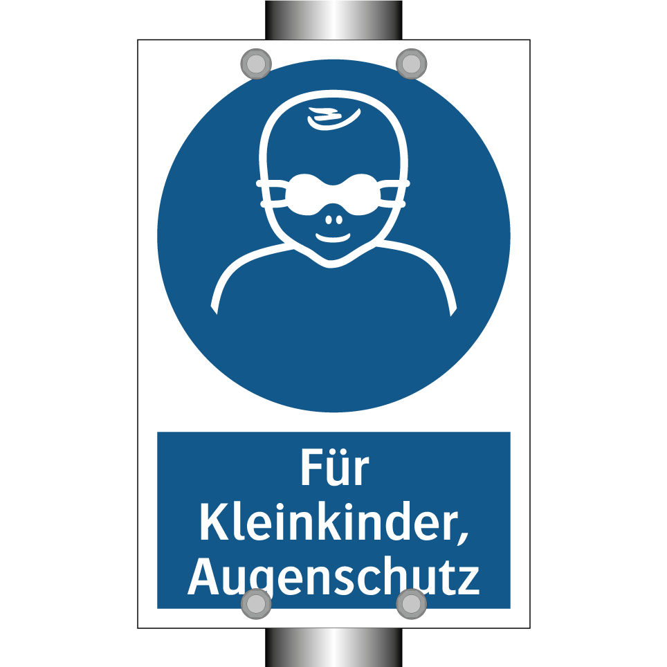 Für Kleinkinder, Augenschutz