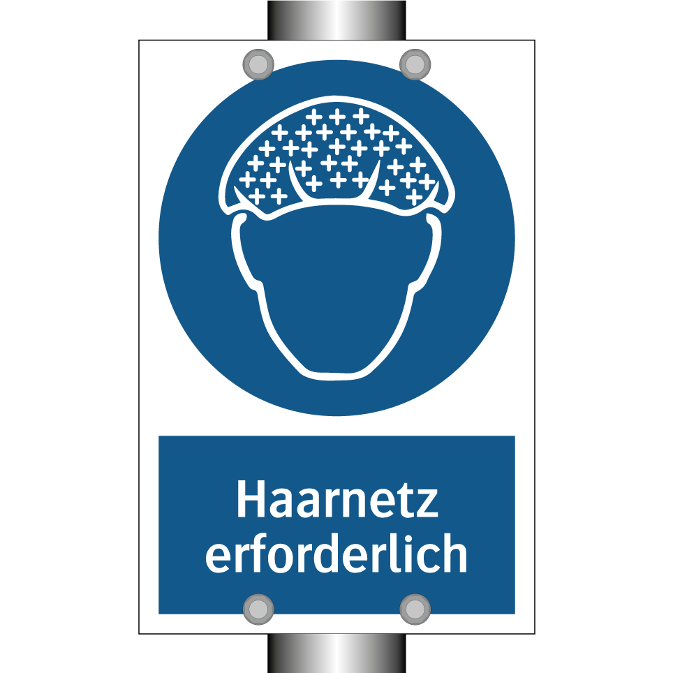 Haarnetz erforderlich