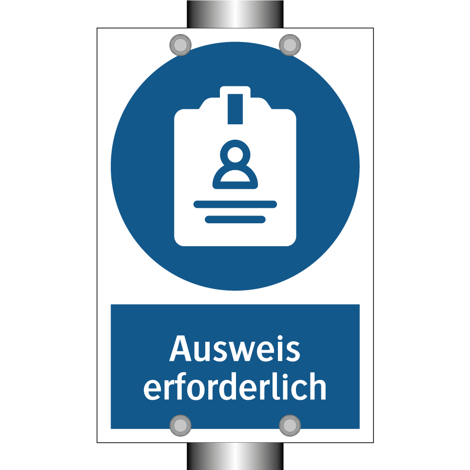 Ausweis erforderlich