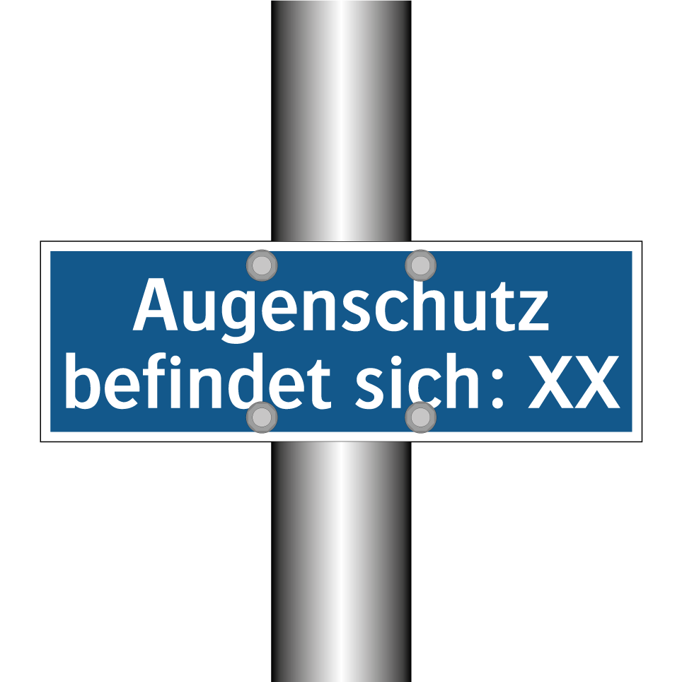 Augenschutz befindet sich: XX