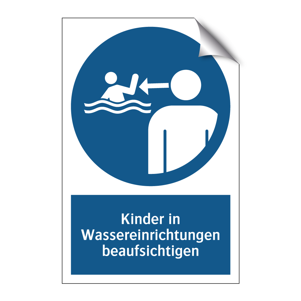 Kinder in Wassereinrichtungen beaufsichtigen