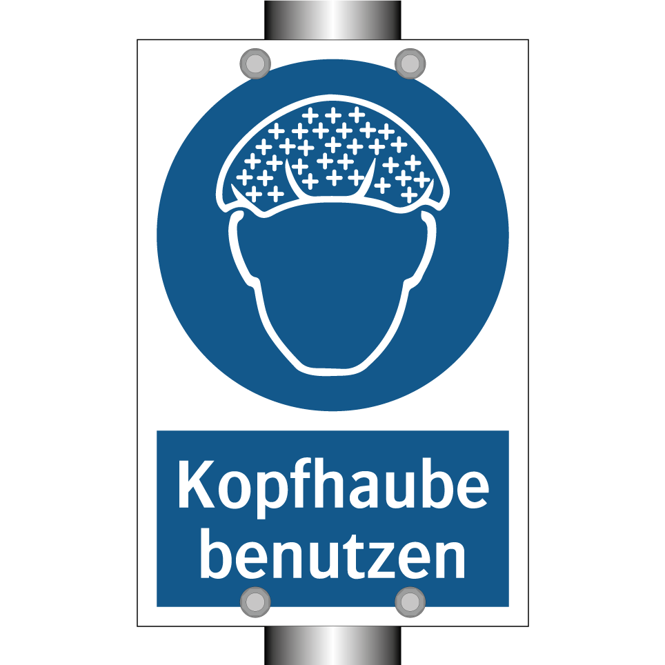 Kopfhaube benutzen