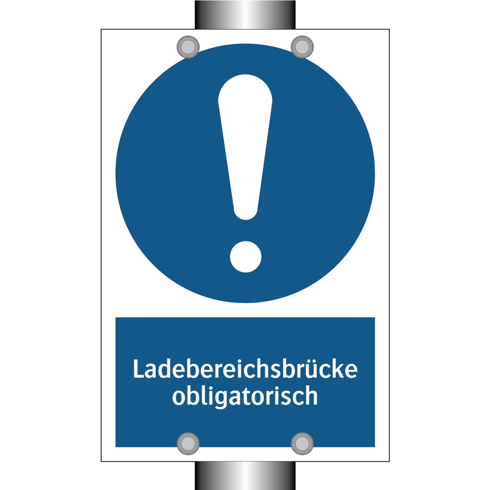 Ladebereichsbrücke obligatorisch